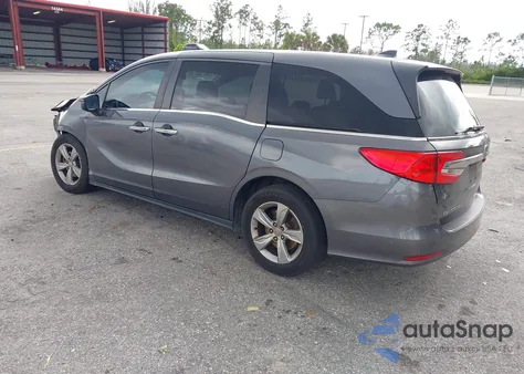 2018 Honda Odyssey Ex-L from USA, damaged, VIN 5FNRL6H70JB022134